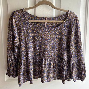 Free People Ruffle Top